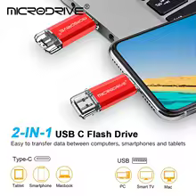 Type C USB Flash Drive 2-in-1 2.0 Micro USB view 2